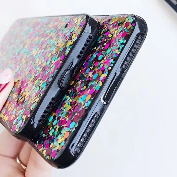 iPhone 7+/8+/6+/6s+ Layered Glitter Case - Picture 3 of 4